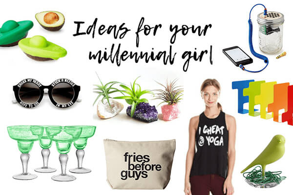 gifts for millennial girl