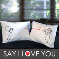 Say I Love You® Couple Pillowcases
