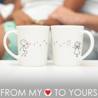 From My Heart To Yours™ Couple Mugs