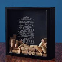 Drink Together Stay Together Custom Shadow Box