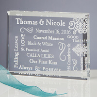 Personalized Romantic Keepsake Gift - Our Life..