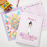 Personalized First Communion Memory Book -..