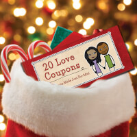 Personalized Romantic Coupon Book - Christmas