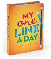 One Line A Day: 3-Year Memory Book