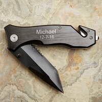 Personalized Pocket Knife - Survivor Emergency..