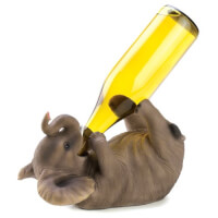Playful Elephant Wine Bottle Holder