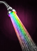 LED Color Changing Showerhead