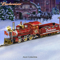 Budweiser Holiday Express Illuminated Electric..