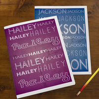 Personalized School Folders For Kids - My Name
