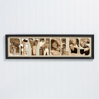 Personalized Name Photo Collage Frame