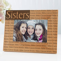 Personalized 4x6 Picture Frame With Custom Title..