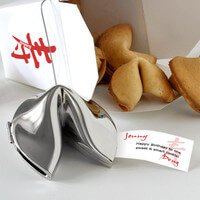 Personalized Silver Birthday Fortune Cookie -..