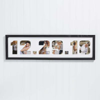 Wedding Date Photo Collage Picture Frame