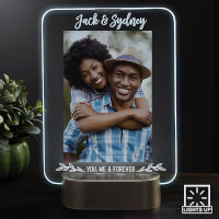 LED Picture Frames Personalized Light Up Glass..