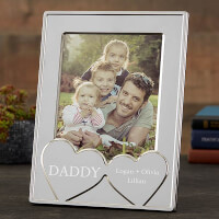 Personalized Silver Picture Frame Gift For Him