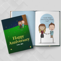 Personalized Anniversary Book | LoveBook Online..