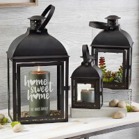 Home Sweet Home Personalized Candle Lantern 3..