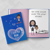 Personalized Mothers Day Love Book From Kids