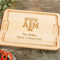 NCAA Texas A&M Aggies Personalized Cutting Board..