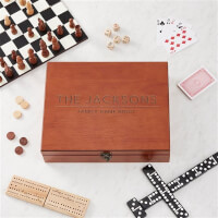 Personalized 7-In-1 Combination Game With Wood..
