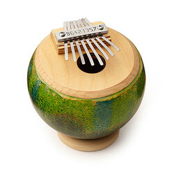 Cannonball Gourd Thumb Piano