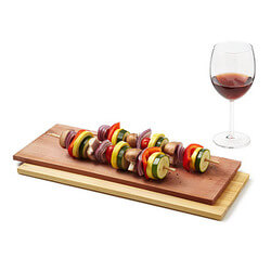 Wine Infused Cedar Grilling Plank Set
