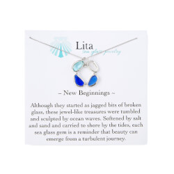 New Beginnings Sea Glass Necklace
