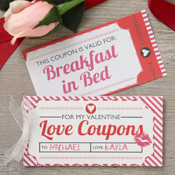 Personalized Coupon Booklet 