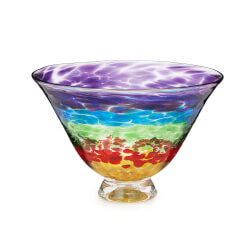 Rainbow Candy Dish Bowl