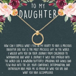 Daughter Gift from Mom,Daughter Gifts,Gifts for Daughter,Birthday Gifts for  Daughter Adult,Gifts for Daughters from Mothers, for Daughter,to My
